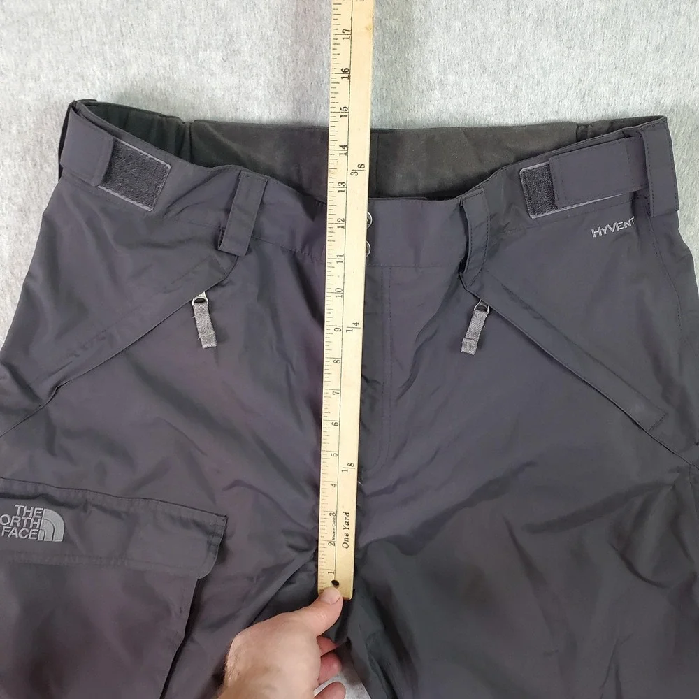 The North Face HyVent Snow Pants Mens Large (36x32) Gray Ski Snowboard